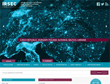 Tablet Screenshot of irsec-hub.org